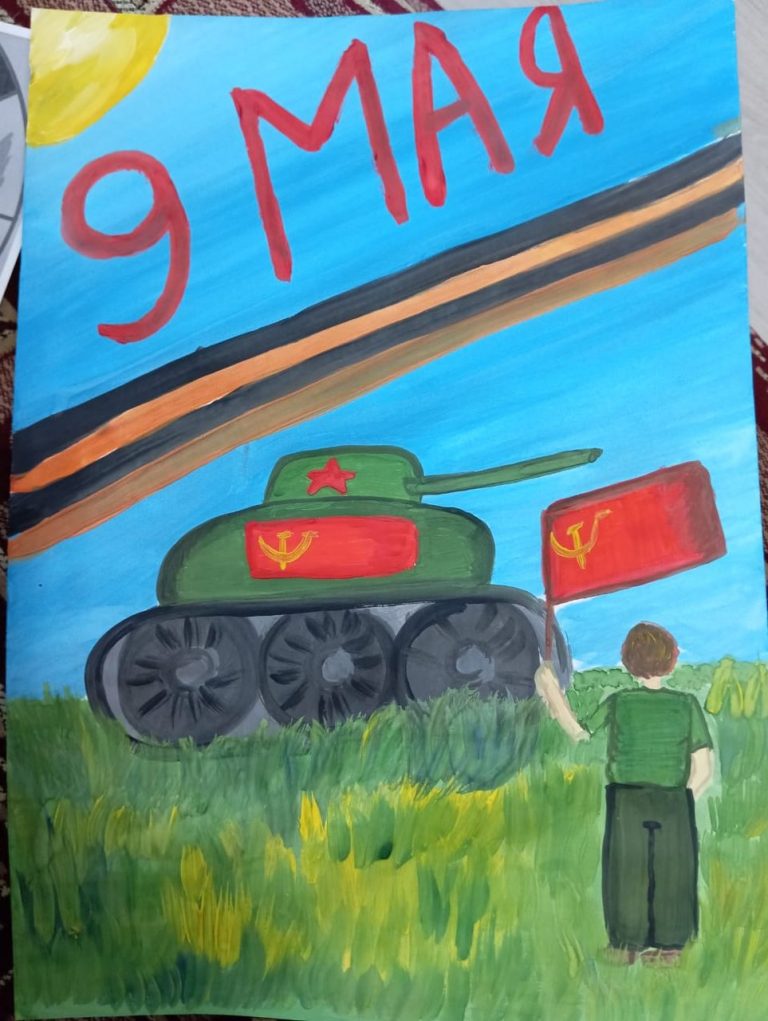 Танк Т-34. Победа будет за нами!