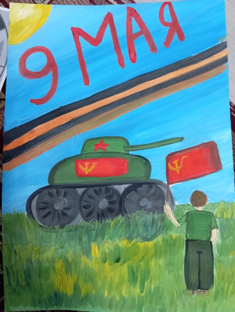 Танк Т-34. Победа будет за нами!